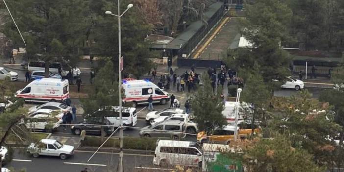 Adliye önünde silahlar konuştu: 6 yaralı