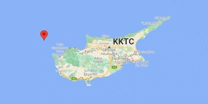 Kıbrıs açıklarında 6,4 büyüklüğünde deprem
