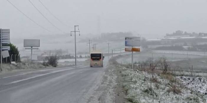İstanbul'da kar yağışı başladı