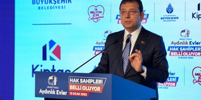 İmamoğlu: Bize köstek değil destek olsunlar