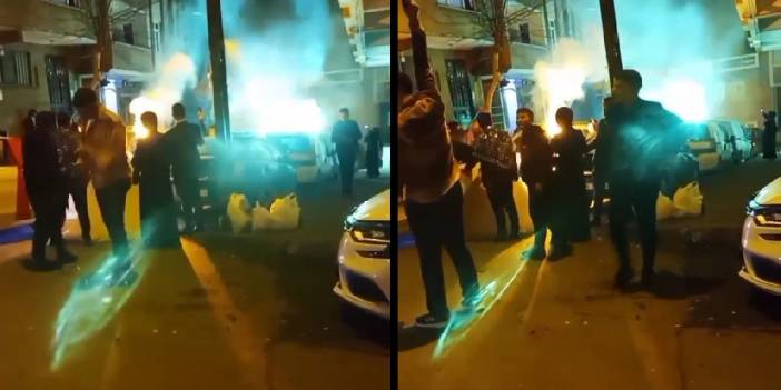 Düğün magandaları sokak ortasında ateş açtı