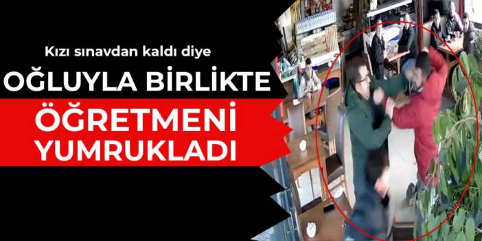 Kızının direksiyon sınavında kalmasına kızdı öğretmene saldırdı