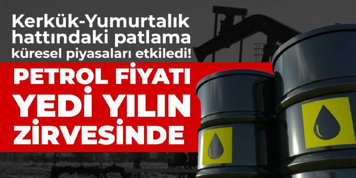 Kerkük-Yumurtalık petrol boru hattında patlama