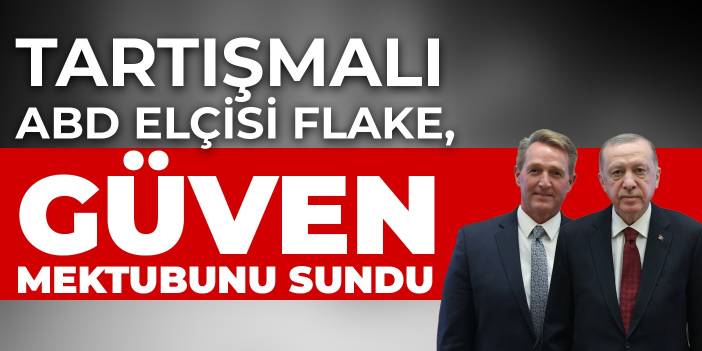 Tartışmalı ABD elçisi Flake, güven mektubunu sundu