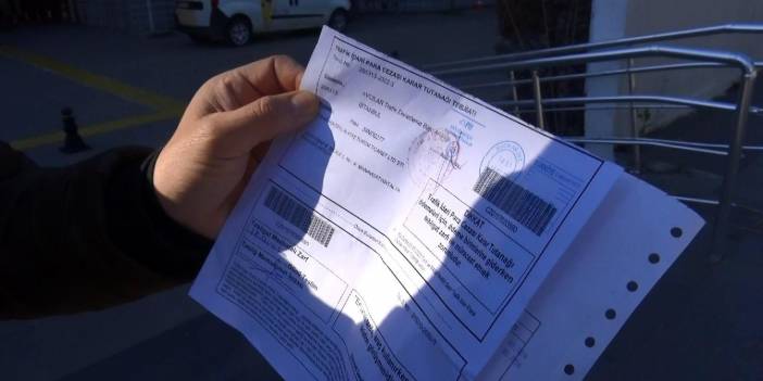 Otomobiliyle hiç gitmediği İstanbul'dan 2 trafik cezası geldi