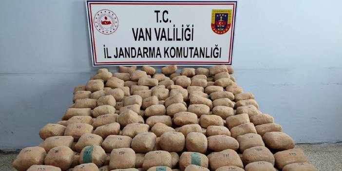 Başkale'de geçtiğimiz yıl 2 ton 300 kilo uyuşturucu ele geçirildi
