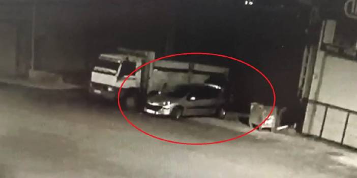 Akü hırsızı gizlendiği evde yakalandı