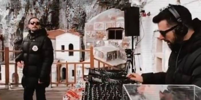 Sümela'da DJ'lerin klip çekimine soruşturma