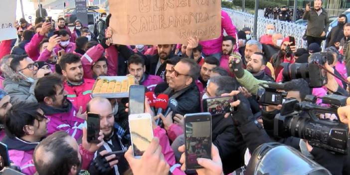 Yemeksepeti işçilerine Haluk Levent'ten destek