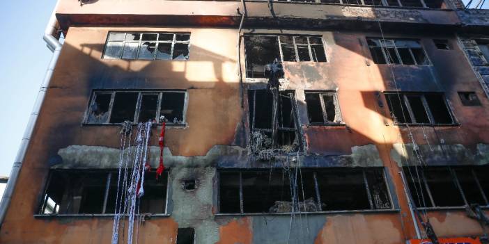 4 işçiye mezar olan binada inceleme