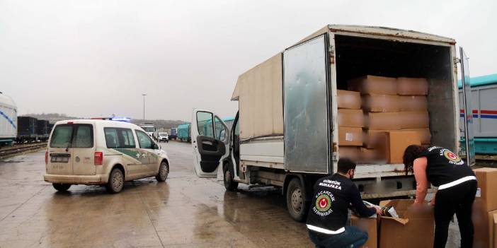 Ankara'da 2 ton 330 kilo kaçak tütün ele geçirildi