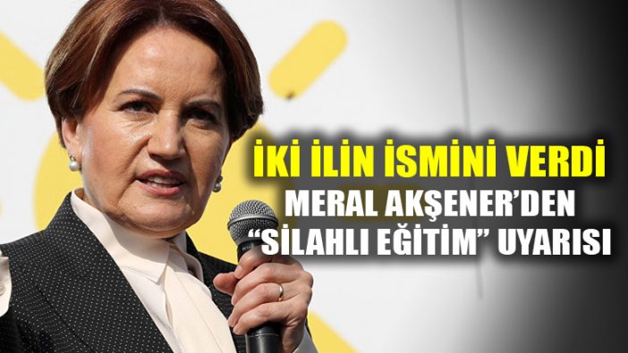 Tunceli'de Meral Akşener yoğun ilgiyle karşılandı!