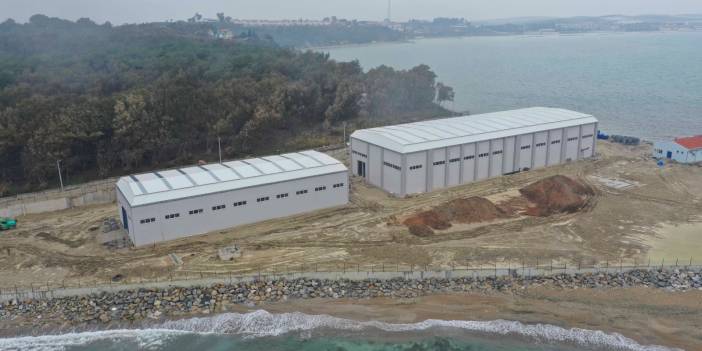 Karataş Atık Su Arıtma Tesisi yüzde 98 oranında tamamlandı