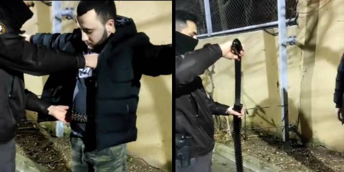 Kemerin içinden kılıç, kutu koladan uyuşturucu çıktı