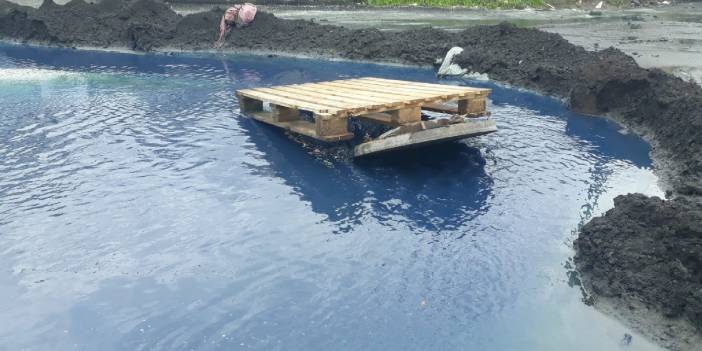 Sultangazi'de rögardan taşan mavi su tedirginliği