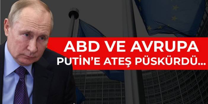 Dünya Putin’e ateş püskürüyor