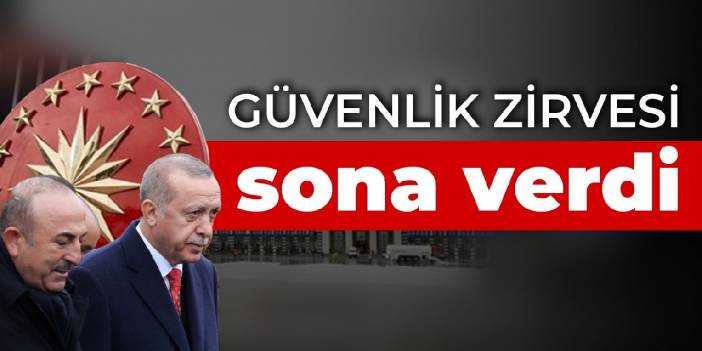 Ankara'da güvenlik zirvesi: Erdoğan'dan, Zelenskiy ile görüşme