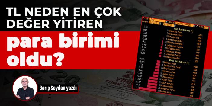 TL neden en çok değer yitiren para birimi oldu?