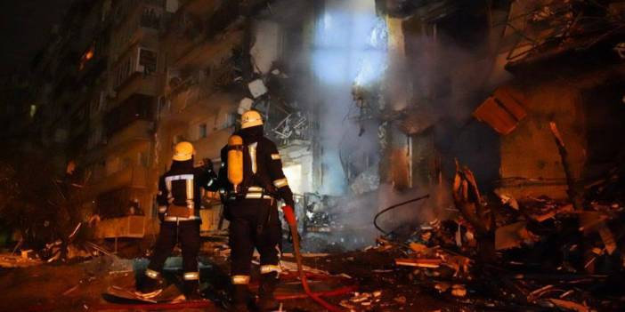 Kiev'de siren sesleri duyuldu