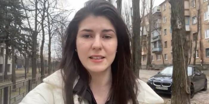 Gazeteci Gülsüm Khalilova Kiev'deki son durumu anlattı: Belki bu son yayın olabilir