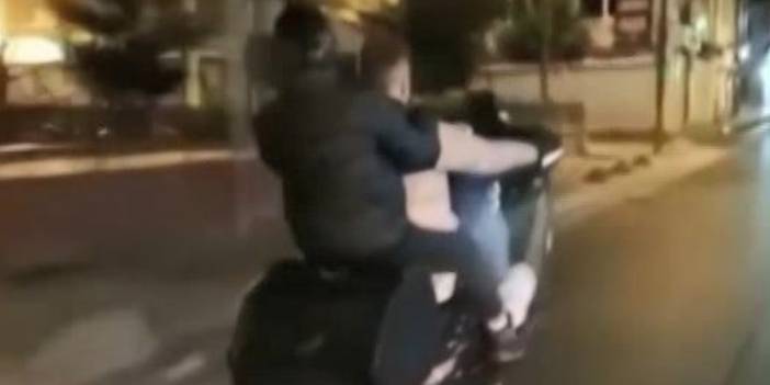 Beyoğlu'nda tehlikeli yolculuk