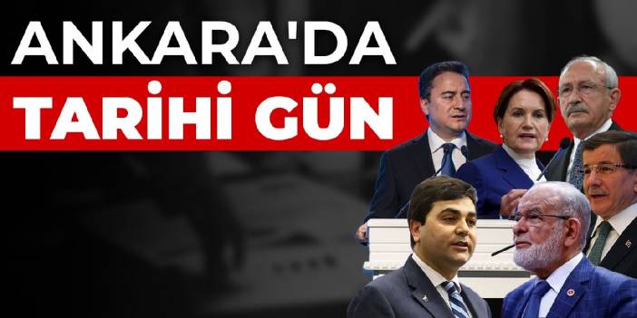 Ankara'da tarihi gün... Güçlendirilmiş parlamenter sisteme dönüş metni okunacak