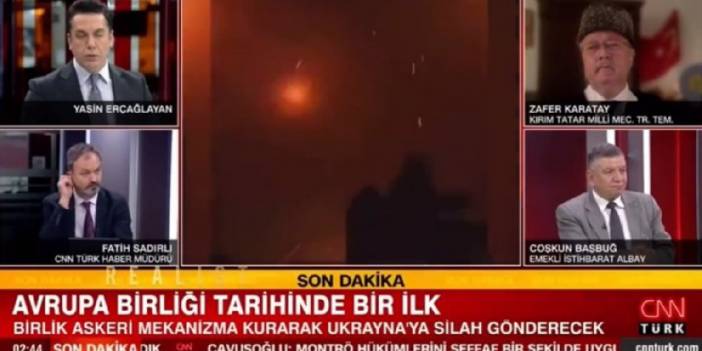 CNN Türk savaştan yeni görüntü dedi: Oyun videosu çıktı