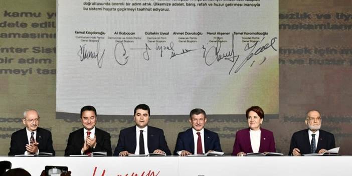 6 partinin 'mutabakat metni' dış basında! Financial Times o partiyi işaret etti