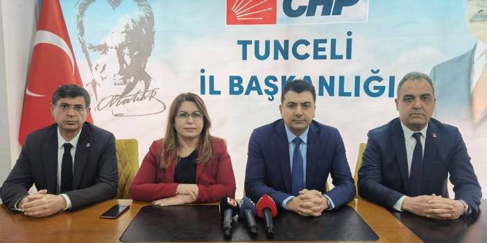 CHP heyeti, Gülistan Doku için Tunceli’de