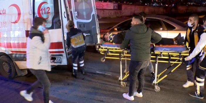 Beyoğlu'nda kaza 3 yaralı