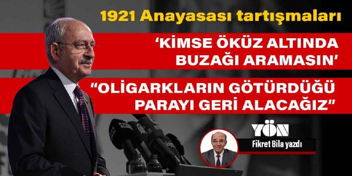 Kılıçdaroğlu: Kimse öküzün altında buzağı aramasın