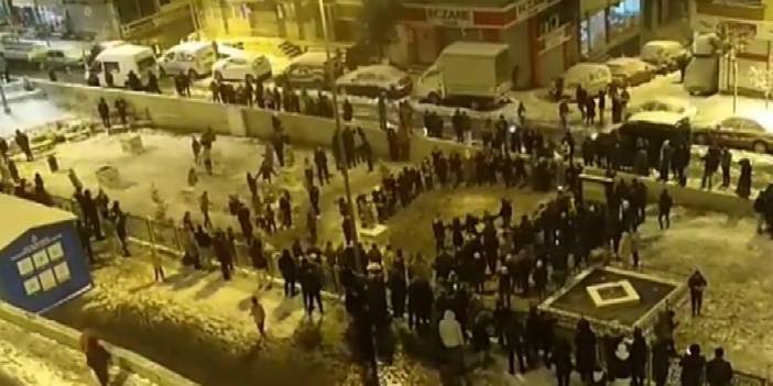 Karın keyfini halay çekerek çıkardılar