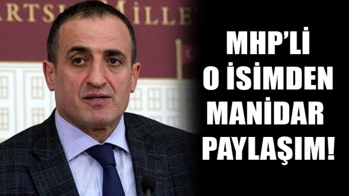 Bahçeli, "Erdoğan'ı destekleyeceğiz" dedi, O MHP milletvekilinden manidar paylaşım geldi!