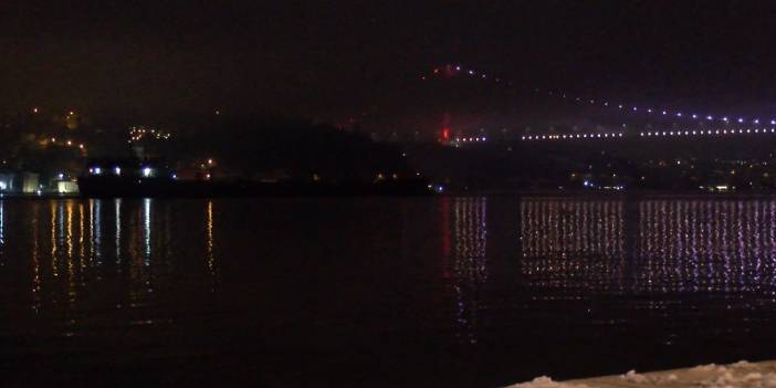 Rusya’dan yola çıkan ayçiçeği yağı yüklü gemi İstanbul Boğazı'ndan geçti