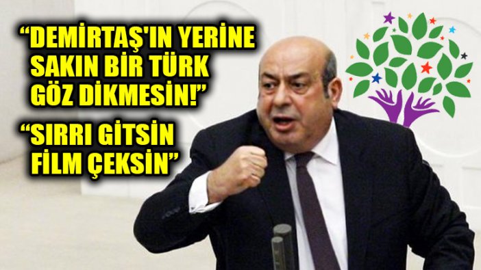 Hasip Kaplan'ın tweetleri tartışılıyor: "Demirtaş'ın yerine sakın bir Türk göz dikmesin!"