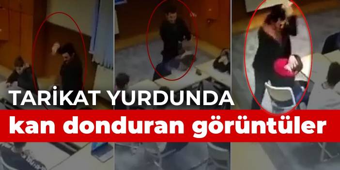 Tarikat yurdunda kan donduran görüntüler