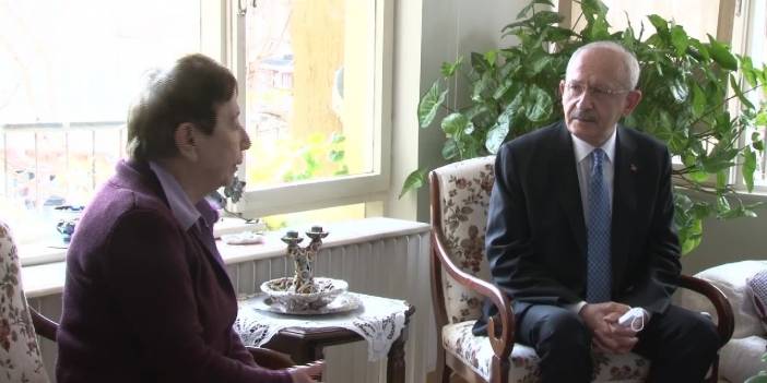 Kılıçdaroğlu’ndan Oya Baydar’a taziye ziyareti