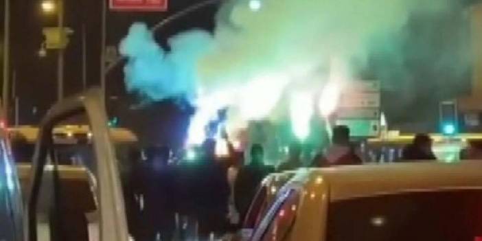 Asker konvoyunda kurşun yağdırdılar