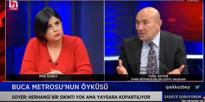 Tunç Soyer Buca Metrosu ile ilgili gerçeği açıkladı: Bu koca bir yalan