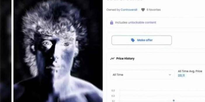 Ruhunu NFT olarak sattı! Değeri 3 milyon 672 bin dolar