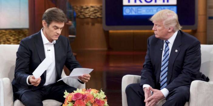 Mehmet Öz'e Trump desteği