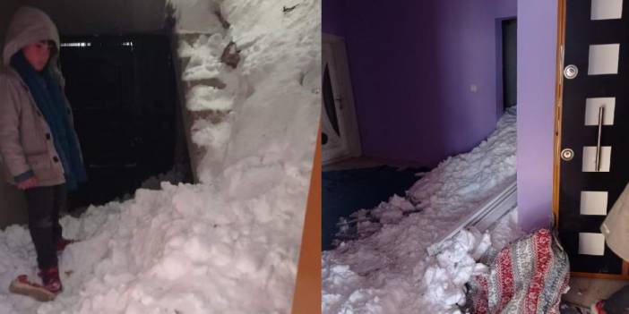 Çığ altında kalan evde 'heyelan' riski