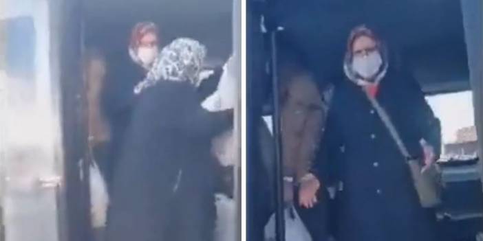 50 liranın altında alışveriş yapan kadın market servisinden indirildi