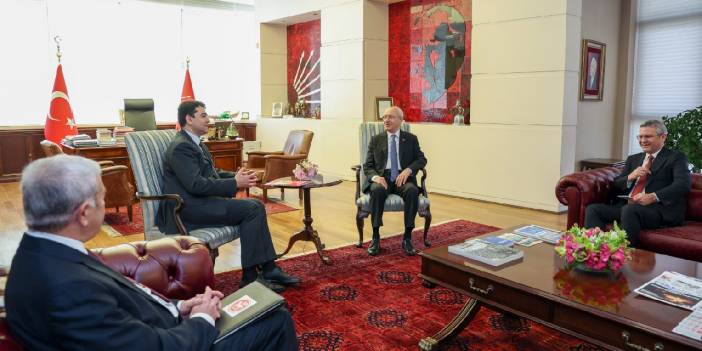 Gültekin Uysal'dan Kılıçdaroğlu'nu ziyaret
