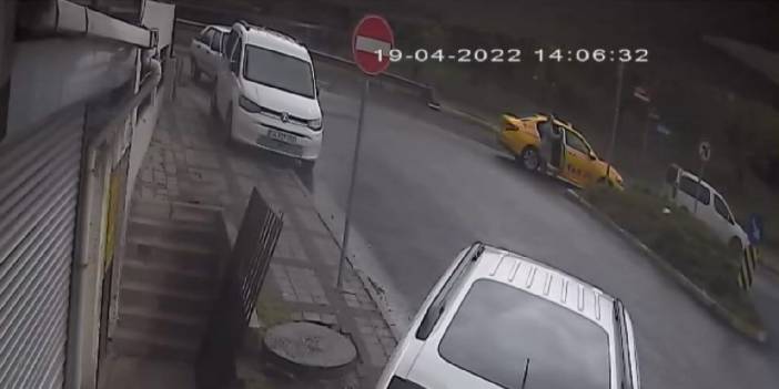 Ataşehir'de taksici turisti darbetti