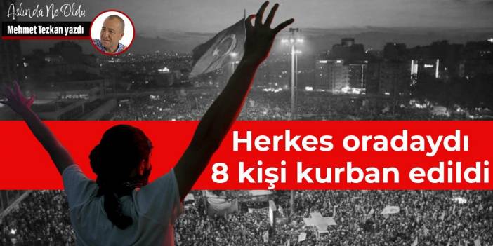 Herkes oradaydı 8 kişi kurban edildi