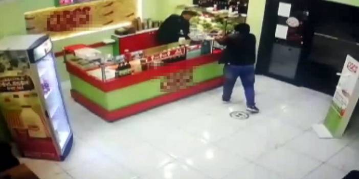 Çiğköfte sipariş edip kurşun yağdırdı