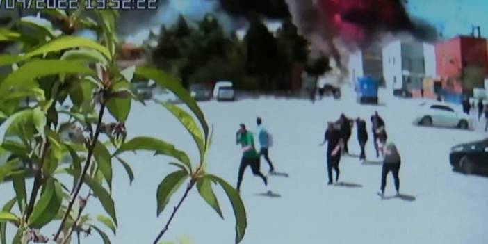 Tuzla'daki fabrika yangını böyle başladı