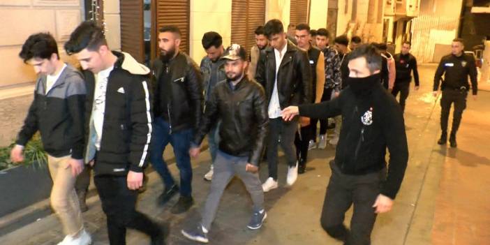 Beyoğlu'nda 120 kaçak göçmen yakalandı