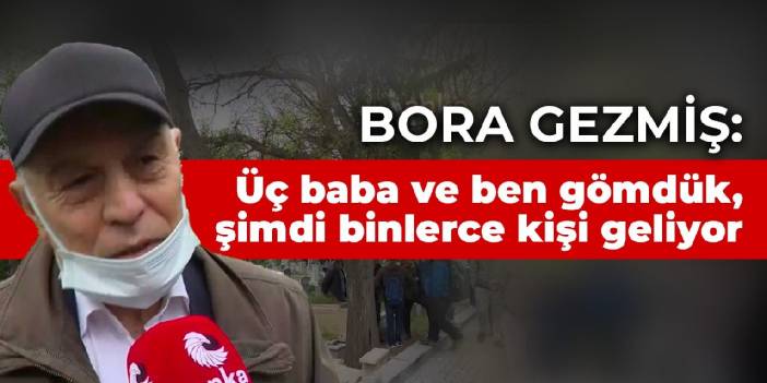 Bora Gezmiş, kardeşi Deniz Gezmiş'i mezarı başında andı: Üç baba ve ben gömdük, şimdi binlerce kişi geliyor